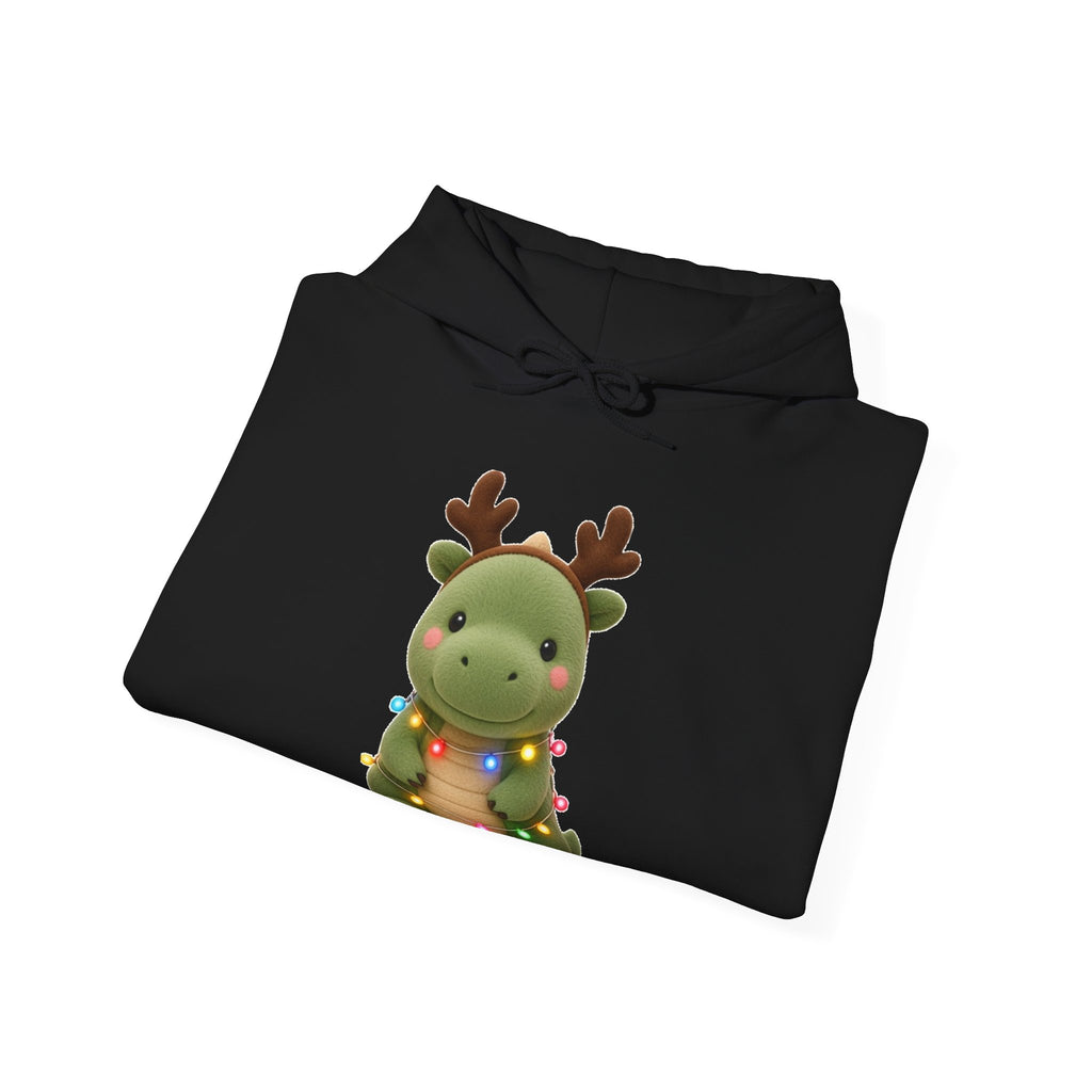 Cute Kawaii Christmas Dino Hoodie