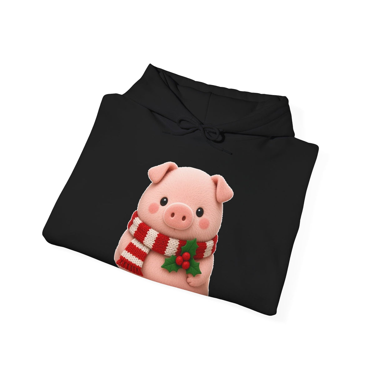 Cute Kawaii Christmas Pig Hoodie