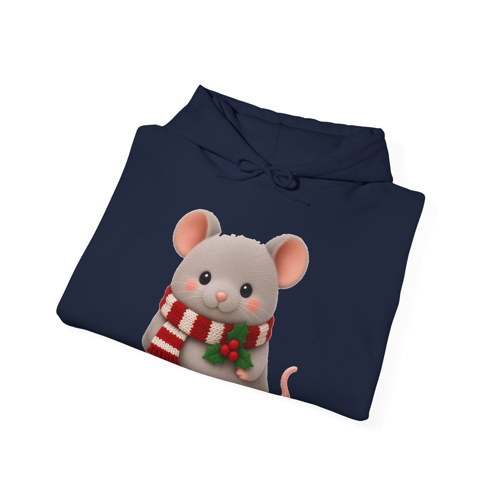 Cute Kawaii Christmas Mouse Hoodie