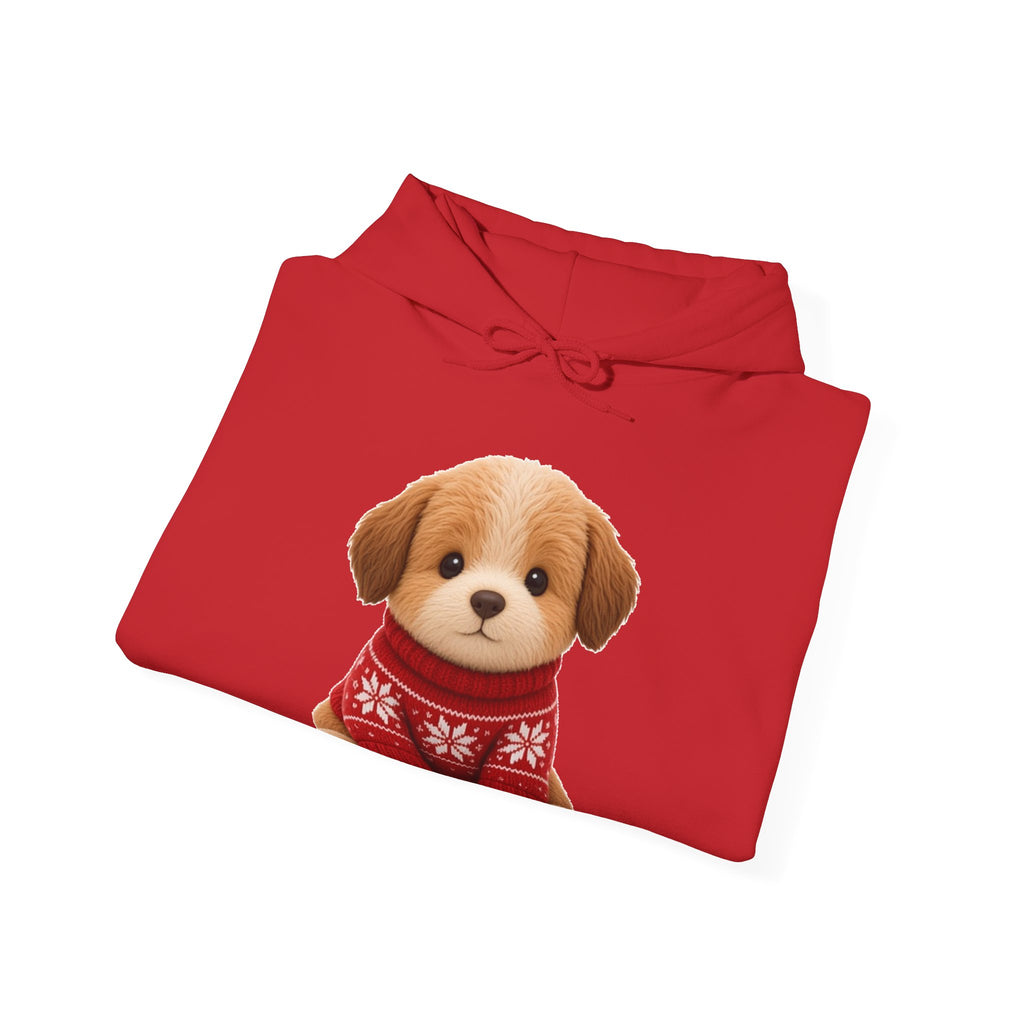 Cute Kawaii Christmas Puppy Hoodie