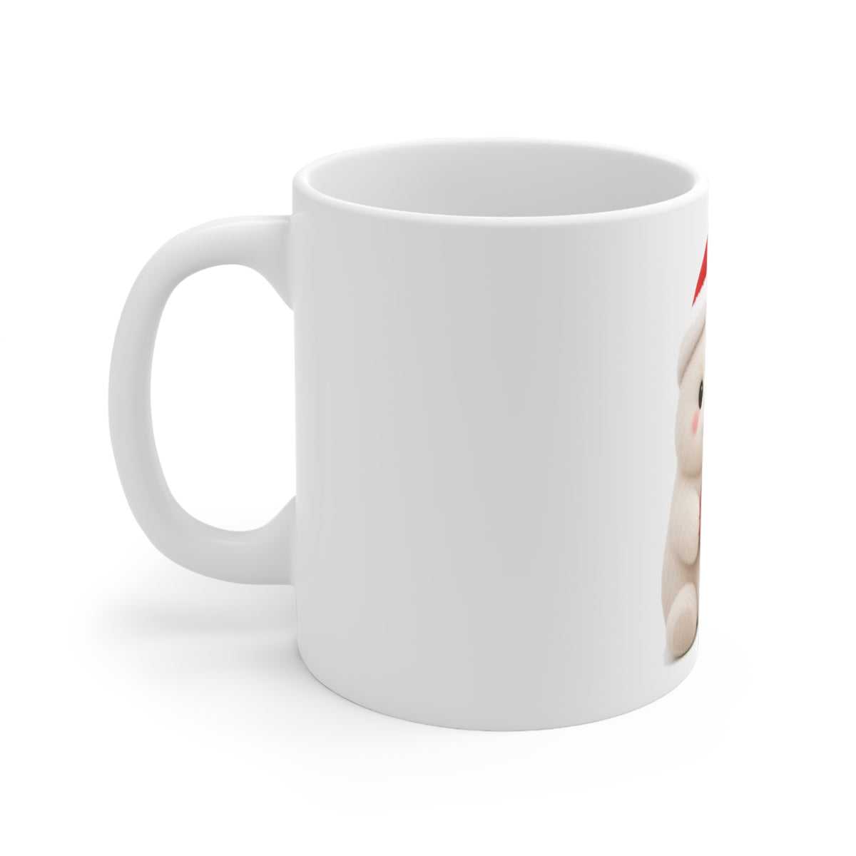 Cute Kawaii Christmas Seal Mug