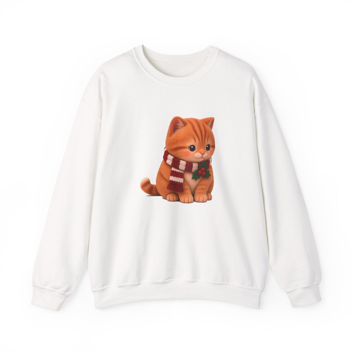 Cute Kawaii Christmas Cat Jumper