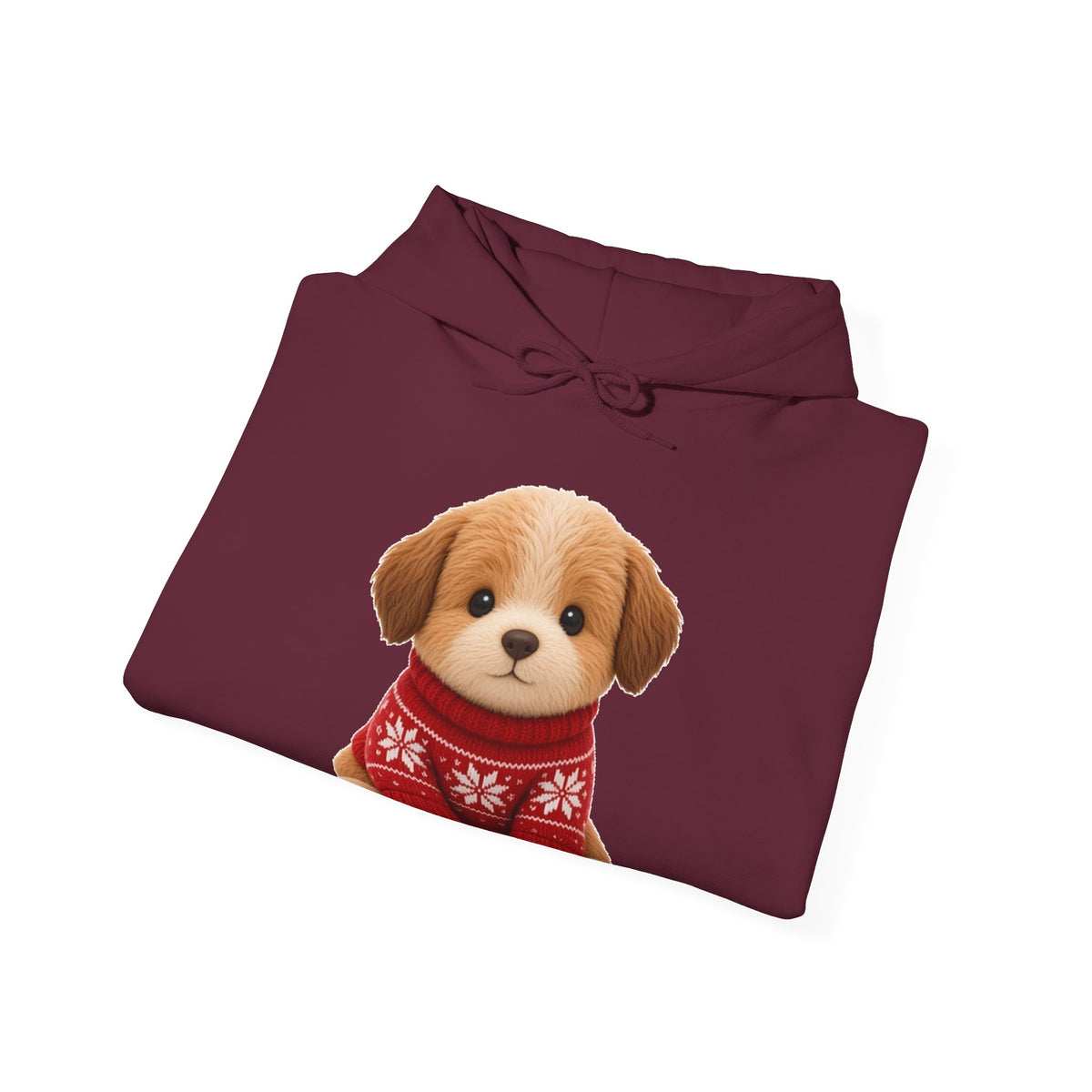 Cute Kawaii Christmas Puppy Hoodie
