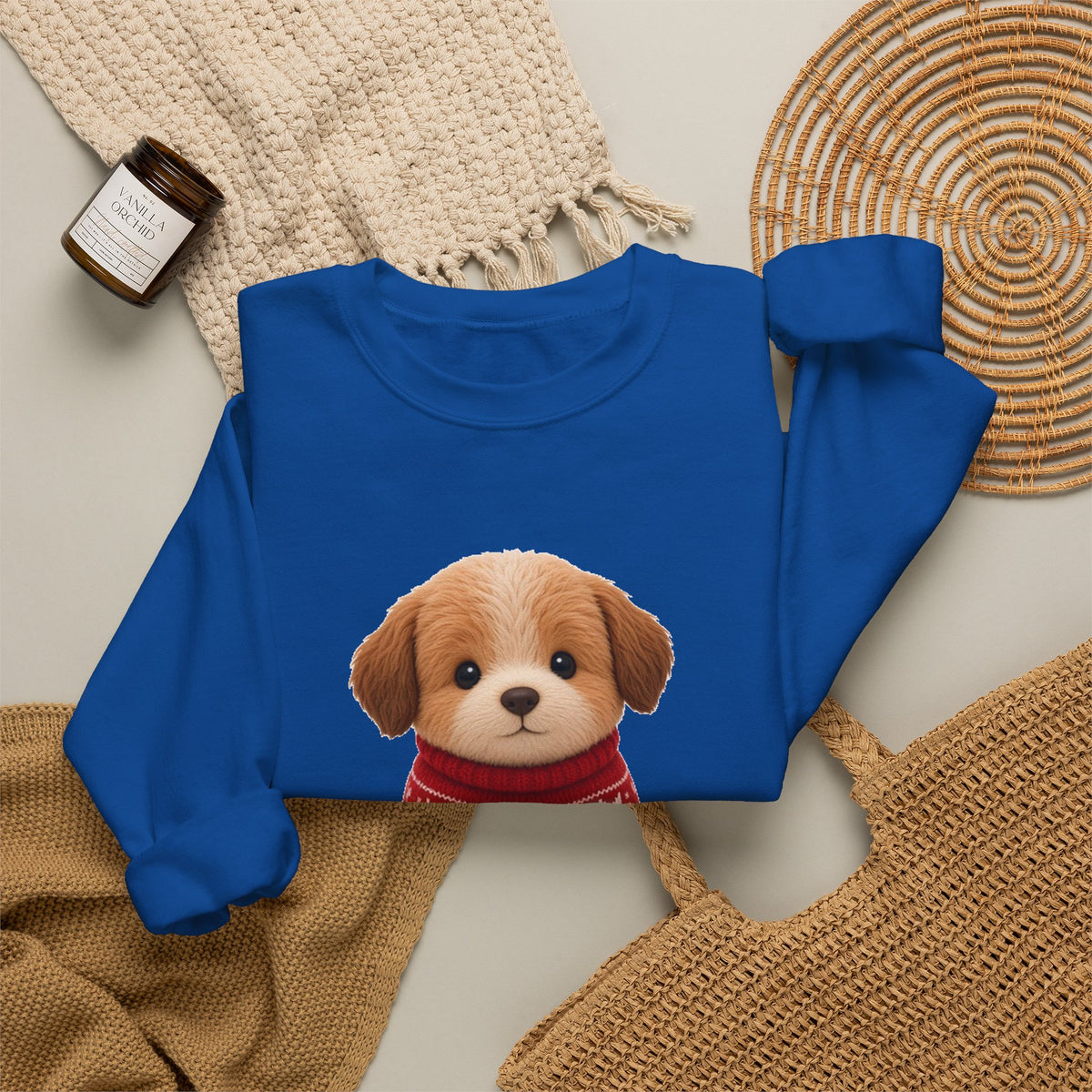 Christmas Puppy Cute Kawaii Jumper