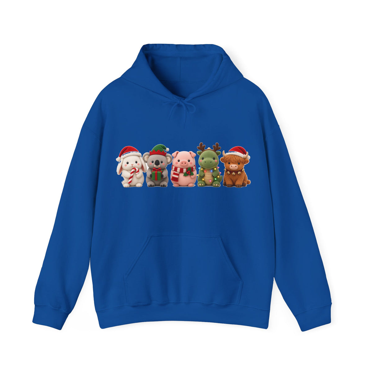 Cute Kawaii Christmas Animals Hoodie