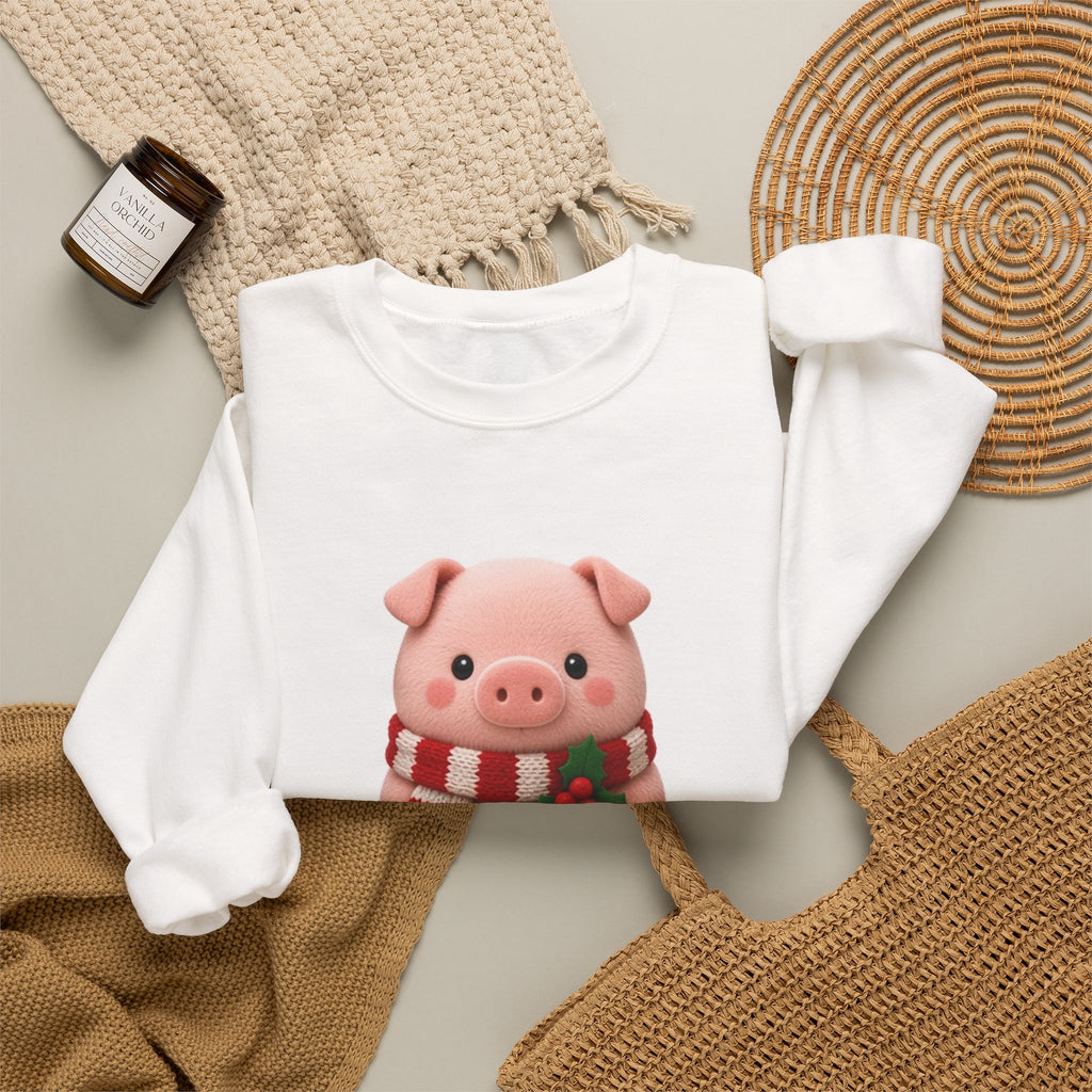 Christmas Pig Cute Kawaii Jumper