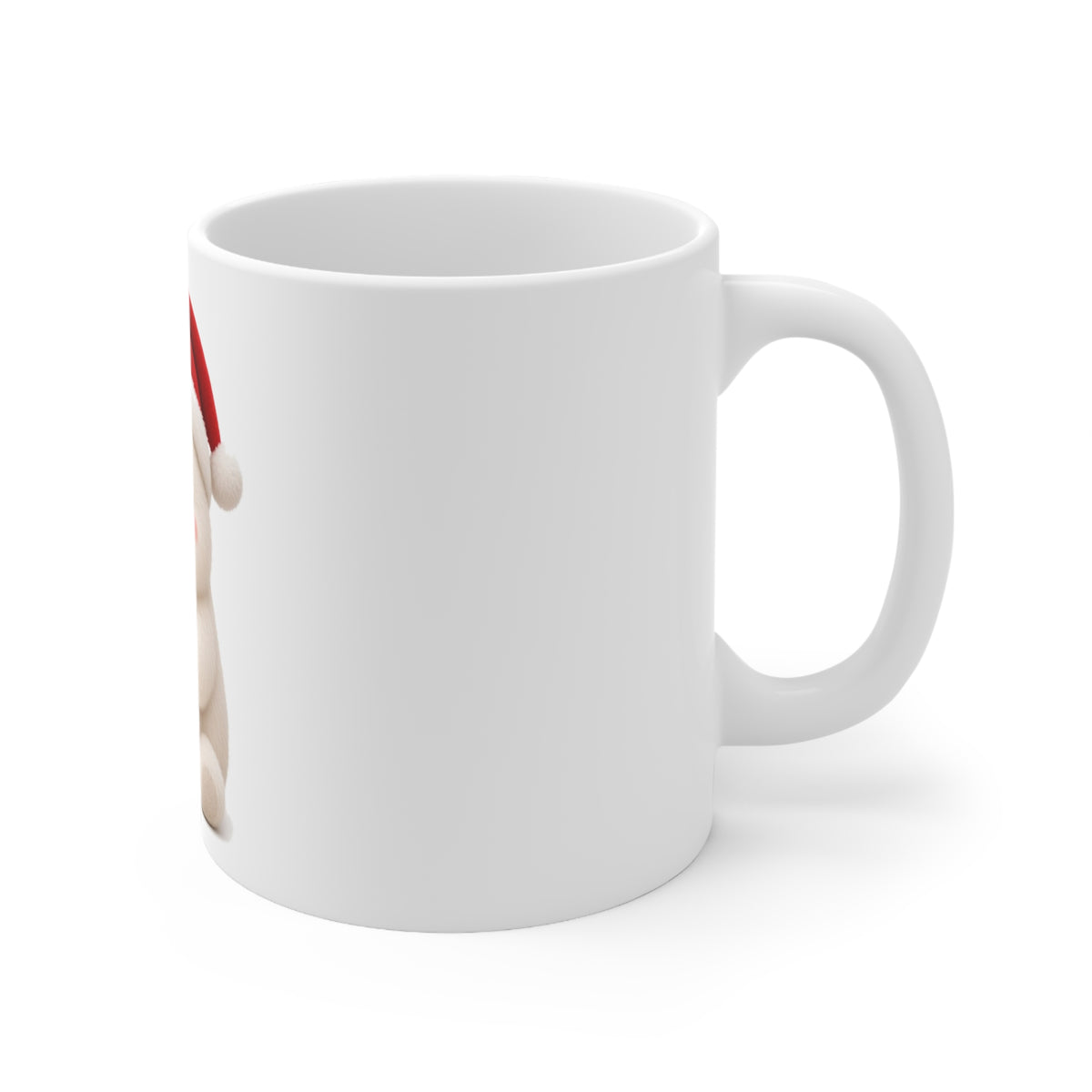 Cute Kawaii Christmas Seal Mug