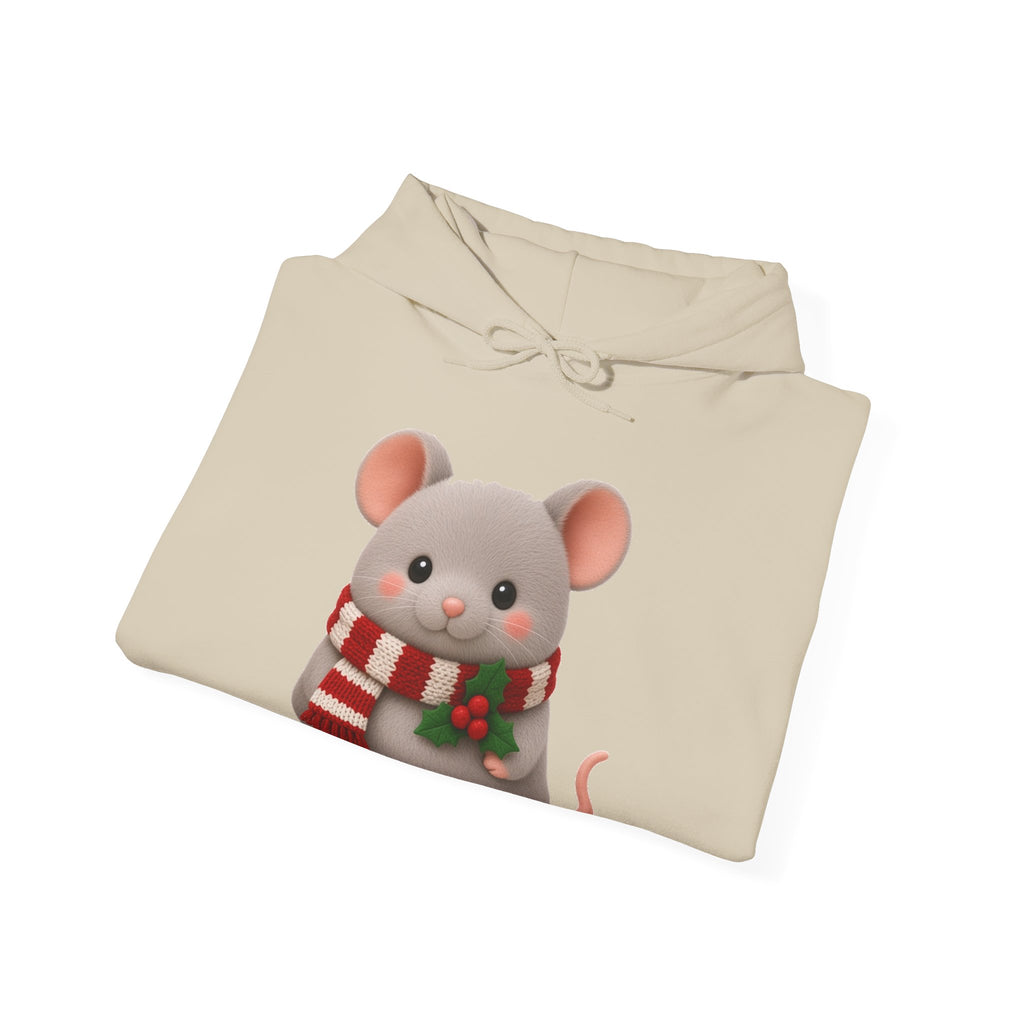 Cute Kawaii Christmas Mouse Hoodie