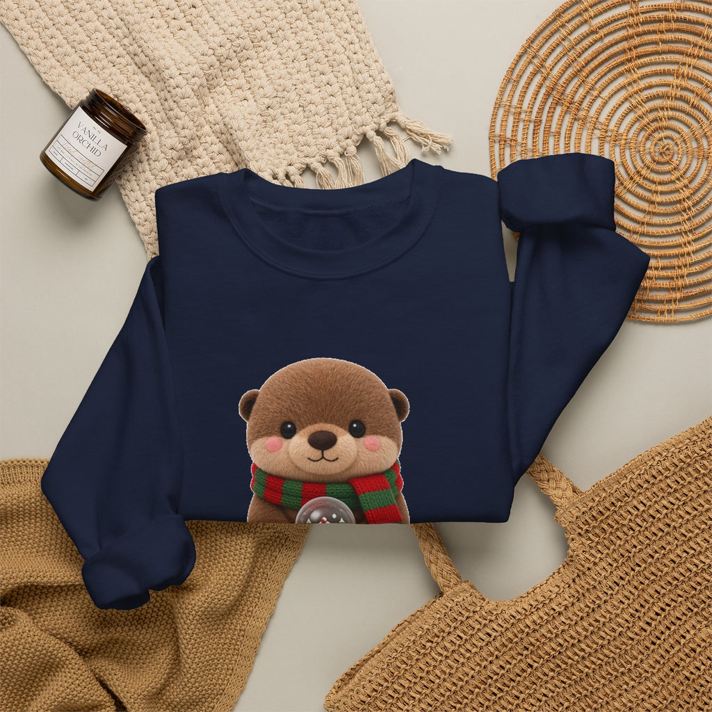 Christmas Otter Cute Kawaii Jumper