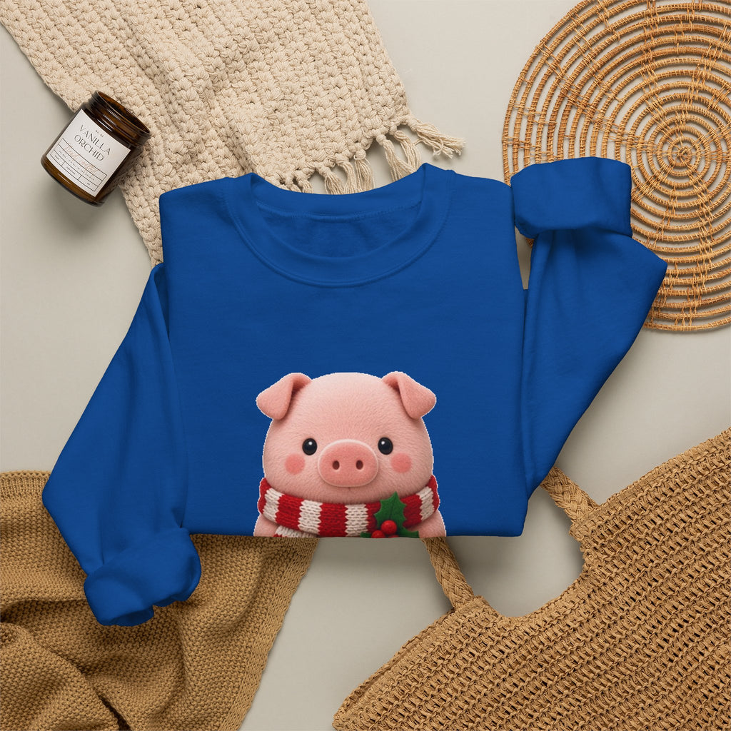 Christmas Pig Cute Kawaii Jumper