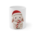 Cute Kawaii Christmas Bunny Mug