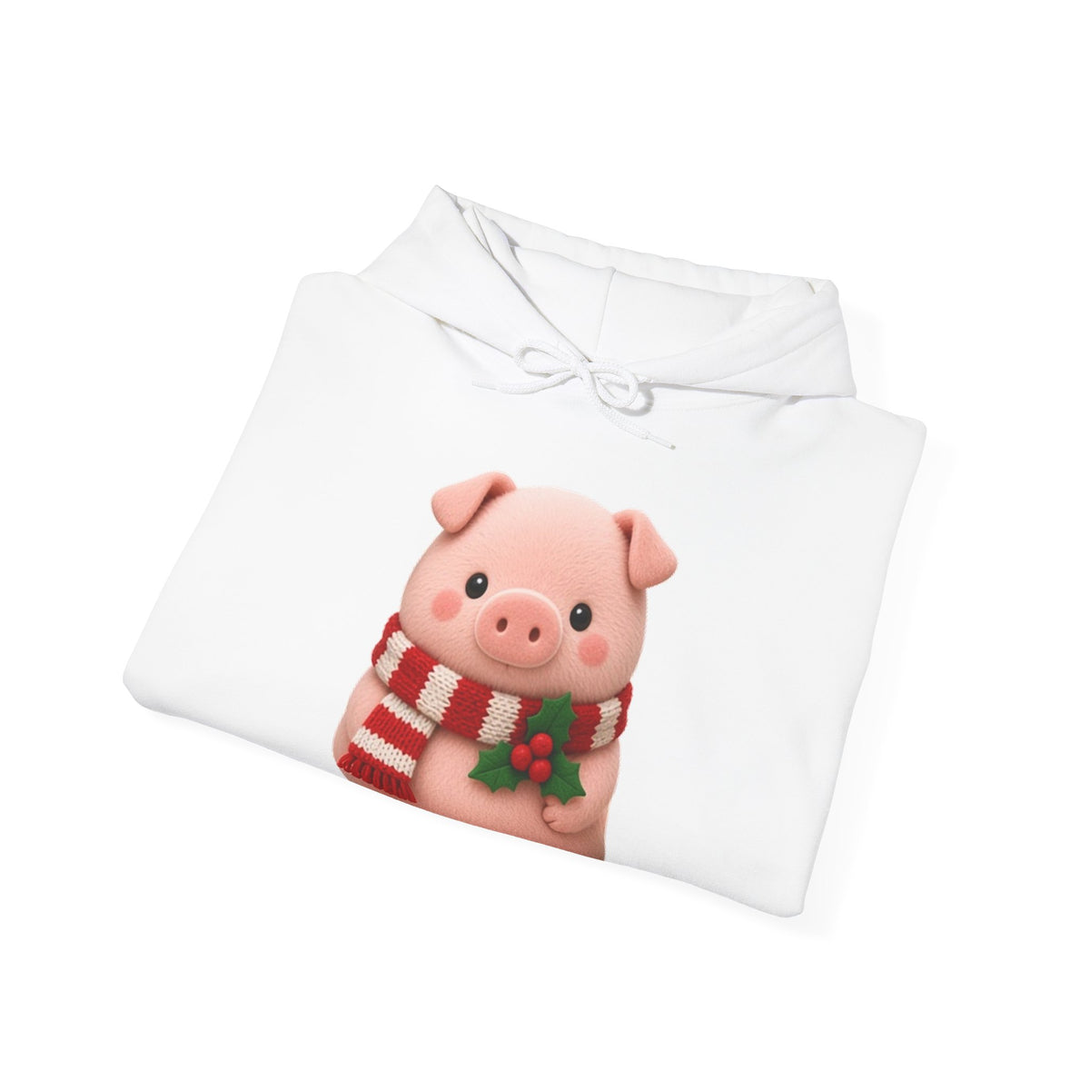 Cute Kawaii Christmas Pig Hoodie