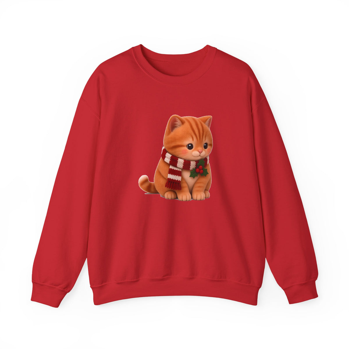 Cute Kawaii Christmas Cat Jumper