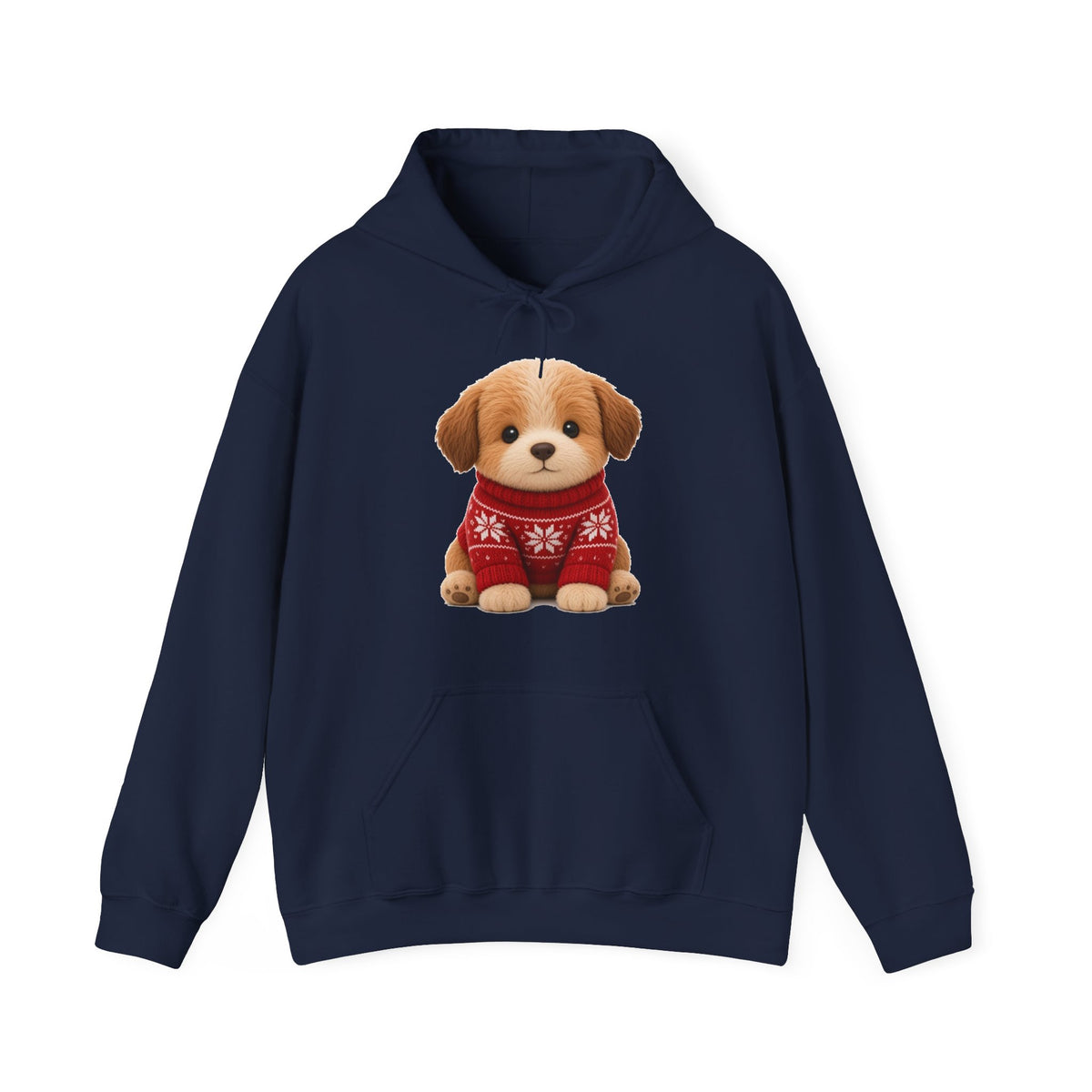 Cute Kawaii Christmas Puppy Hoodie