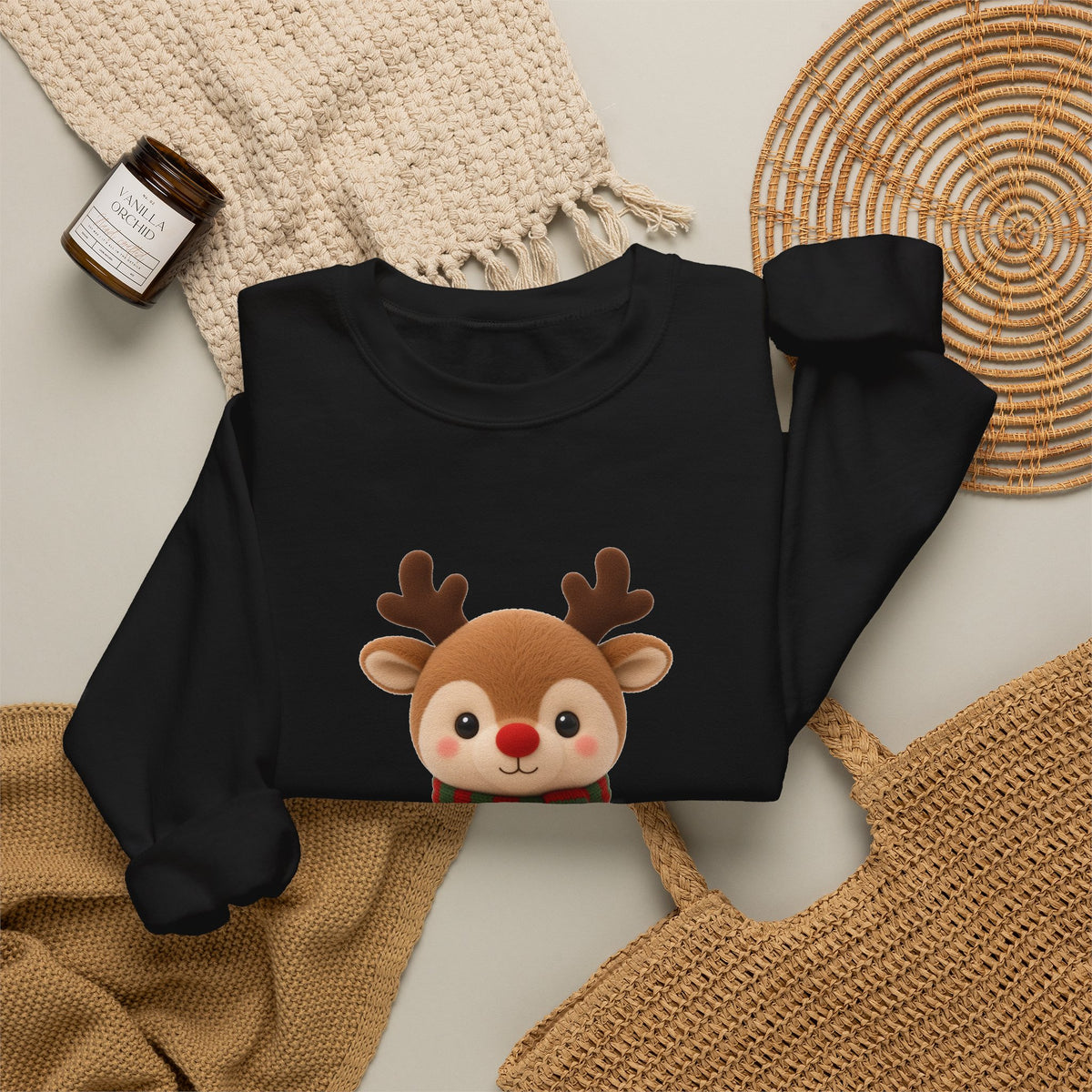 Christmas Reindeer Cute Kawaii Jumper