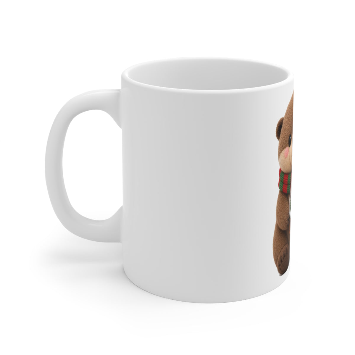Cute Kawaii Christmas Otter Mug