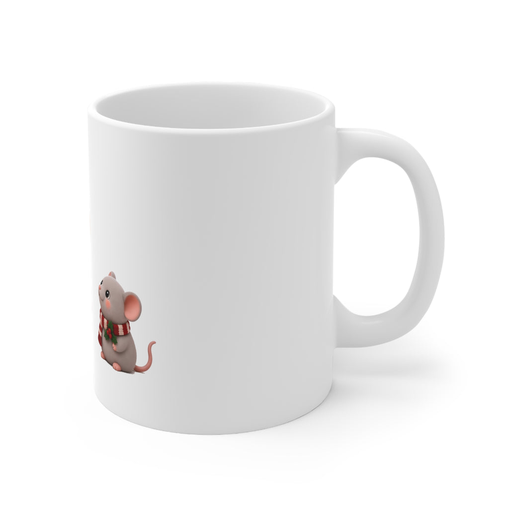 Cat and Mouse Cute Kawaii Mug