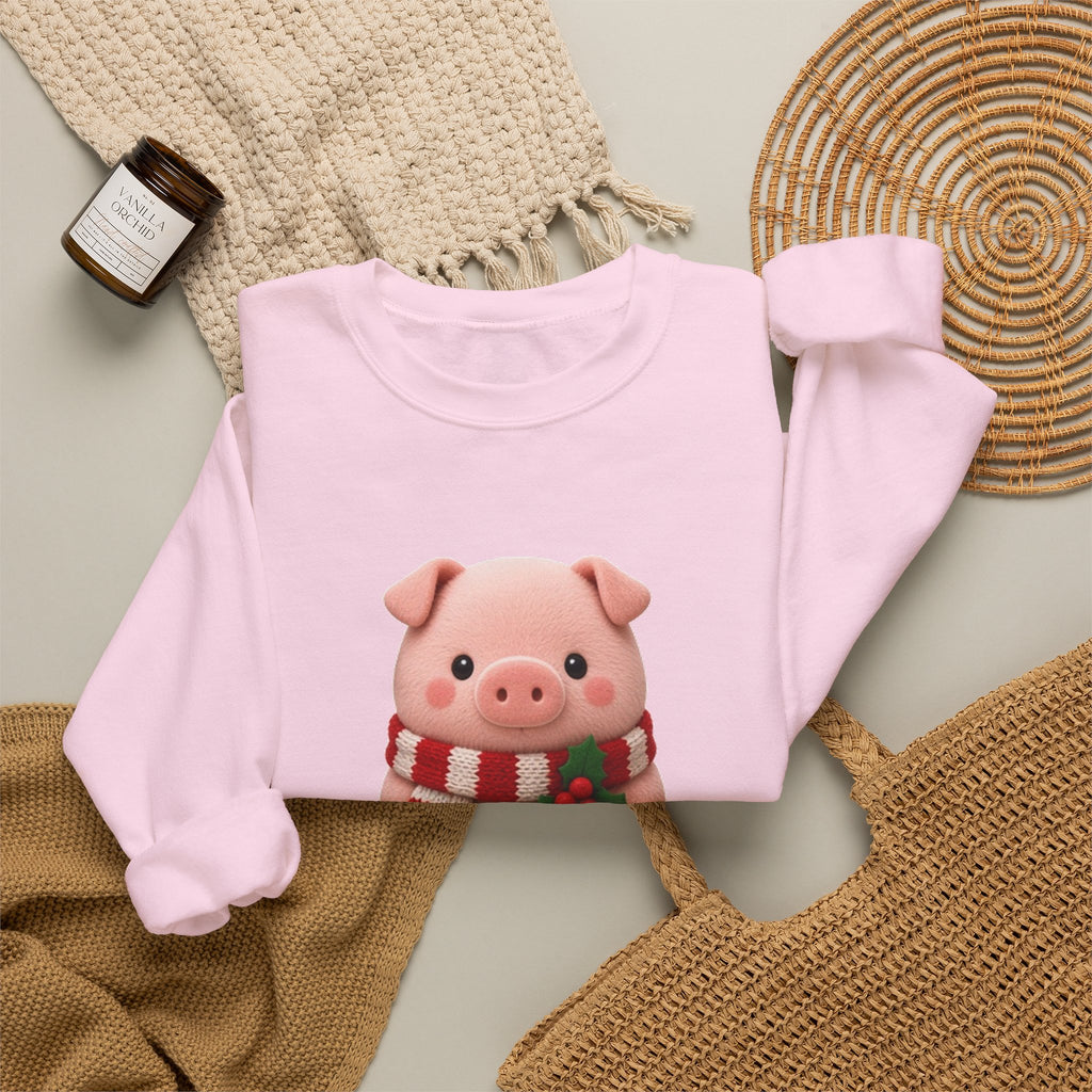 Christmas Pig Cute Kawaii Jumper