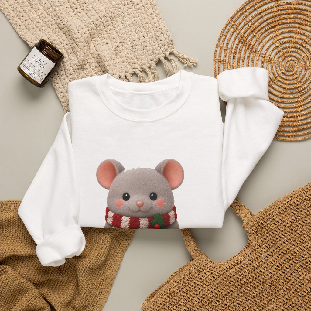Cute Kawaii Christmas Mouse Jumper