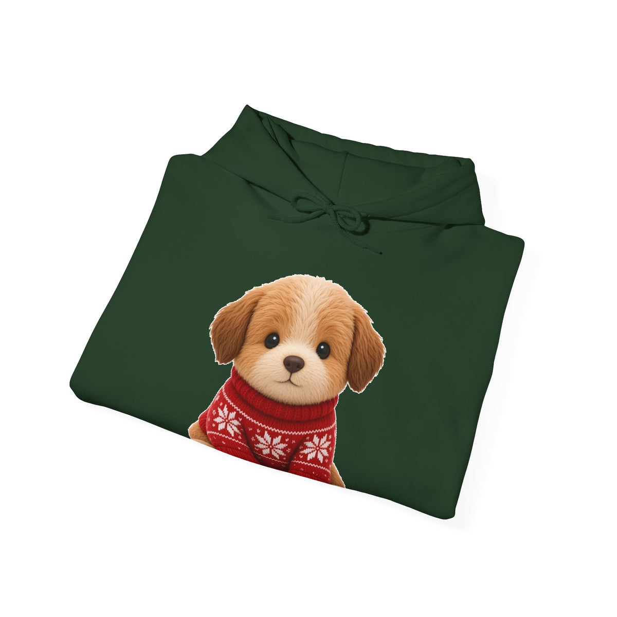 Cute Kawaii Christmas Puppy Hoodie
