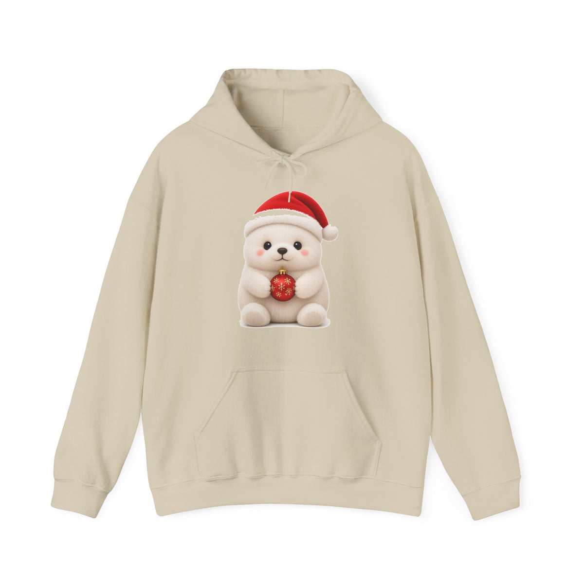 Cute Kawaii Christmas Seal Hoodie
