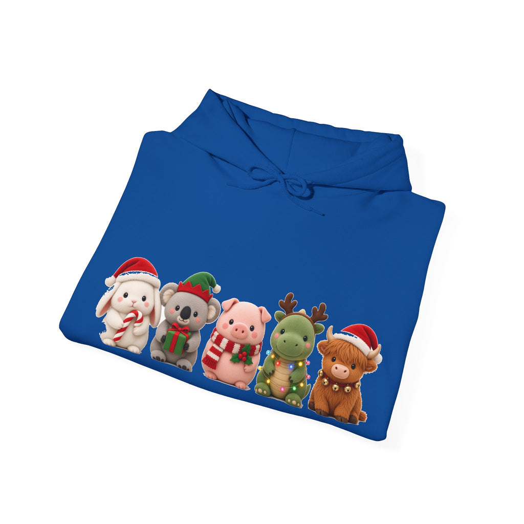 Cute Kawaii Christmas Animals Hoodie