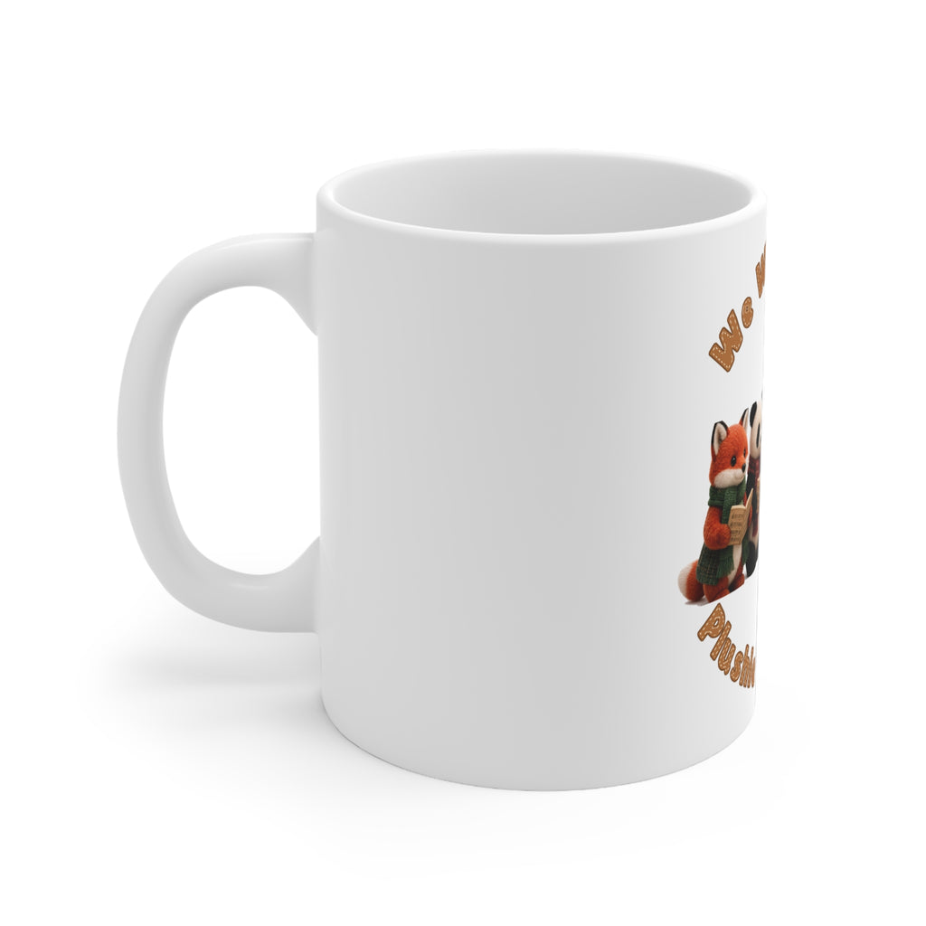 We Wish You a Plushie Christmas Cute Kawaii Mug