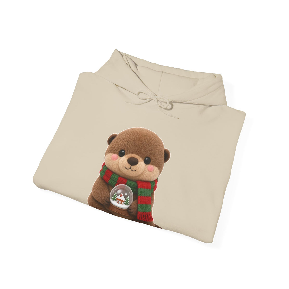 Cute Kawaii Christmas Otter Hoodie