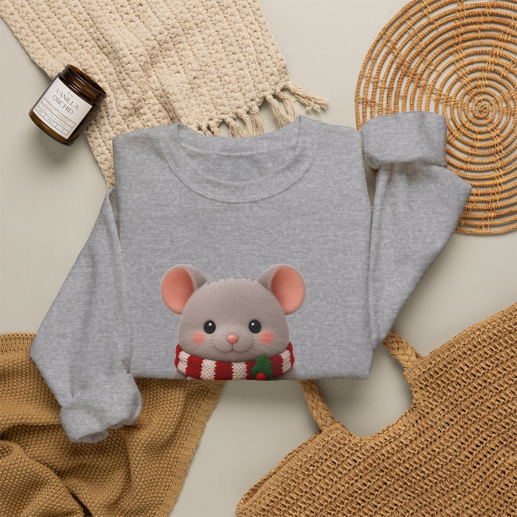 Cute Kawaii Christmas Mouse Jumper