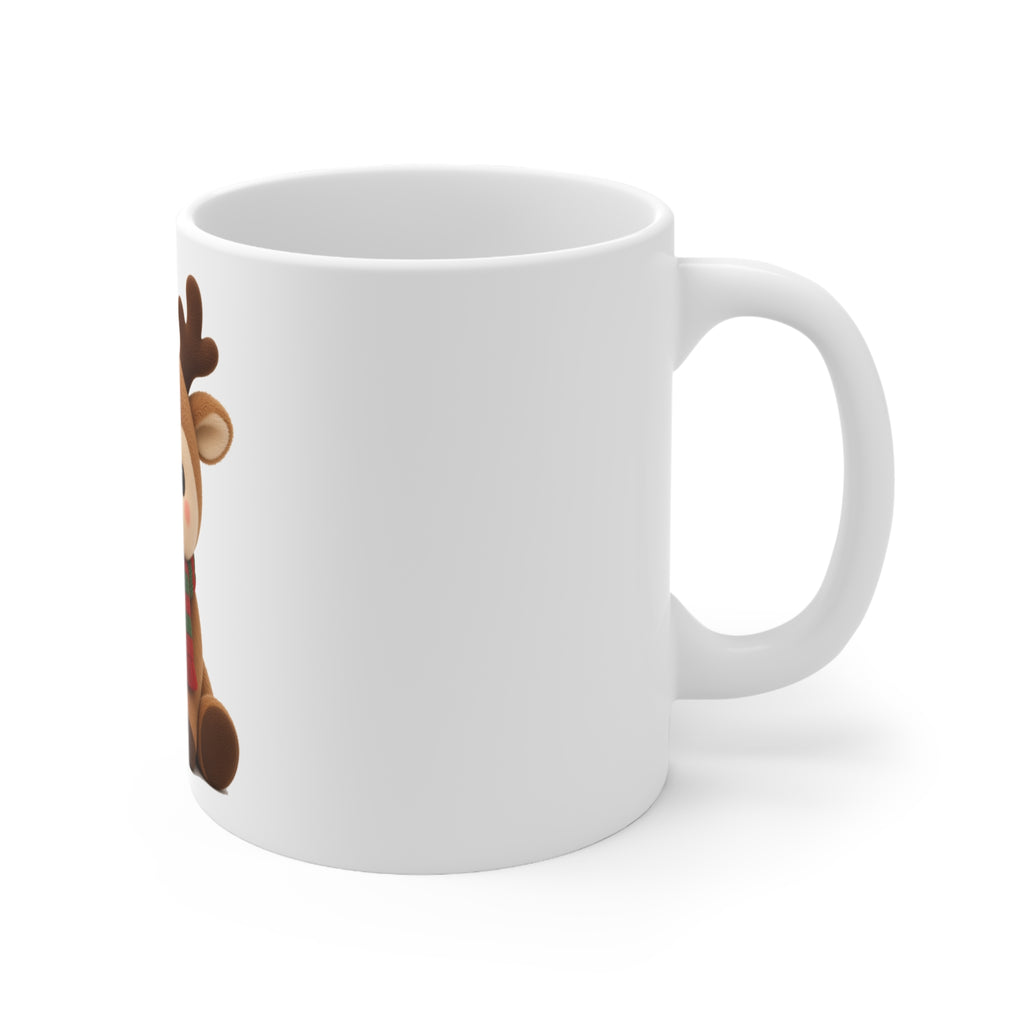 Cute Kawaii Christmas Reindeer Mug