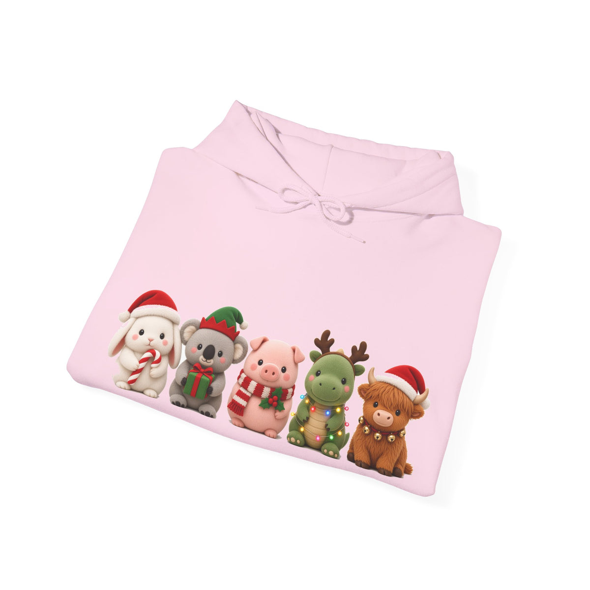 Cute Kawaii Christmas Animals Hoodie