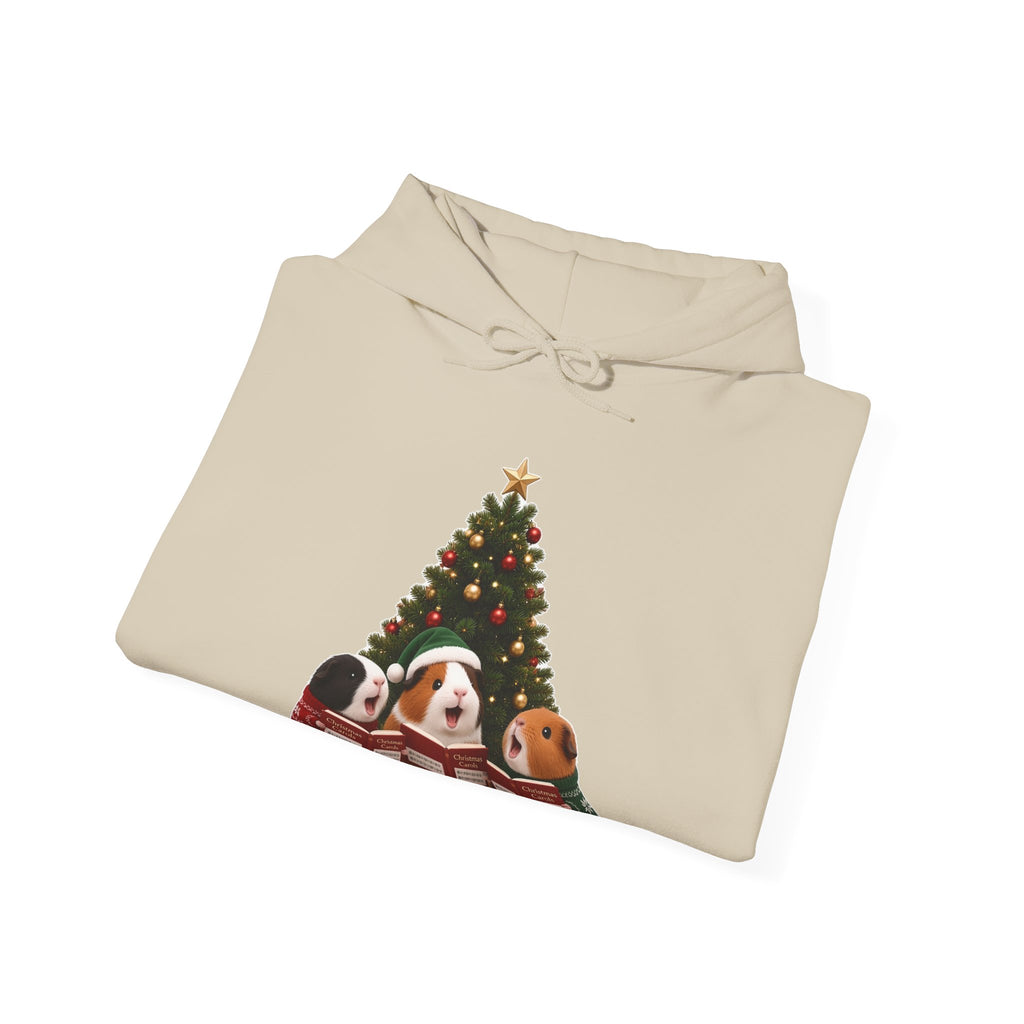 Cute Kawaii Guinea Pig Christmas Carols Hoodie