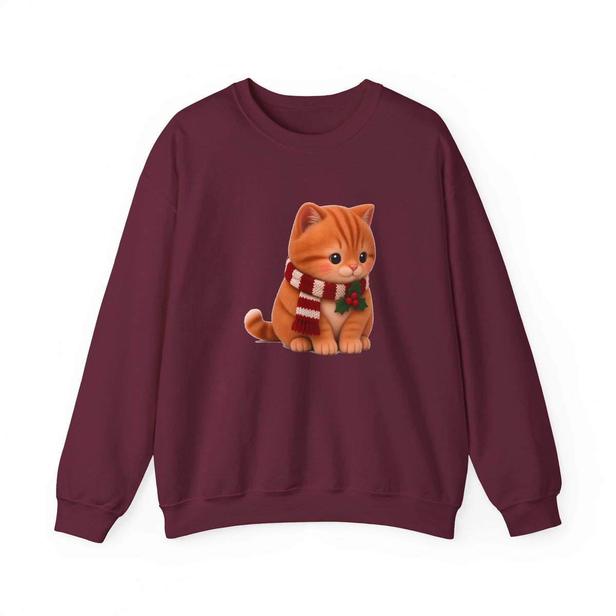 Cute Kawaii Christmas Cat Jumper