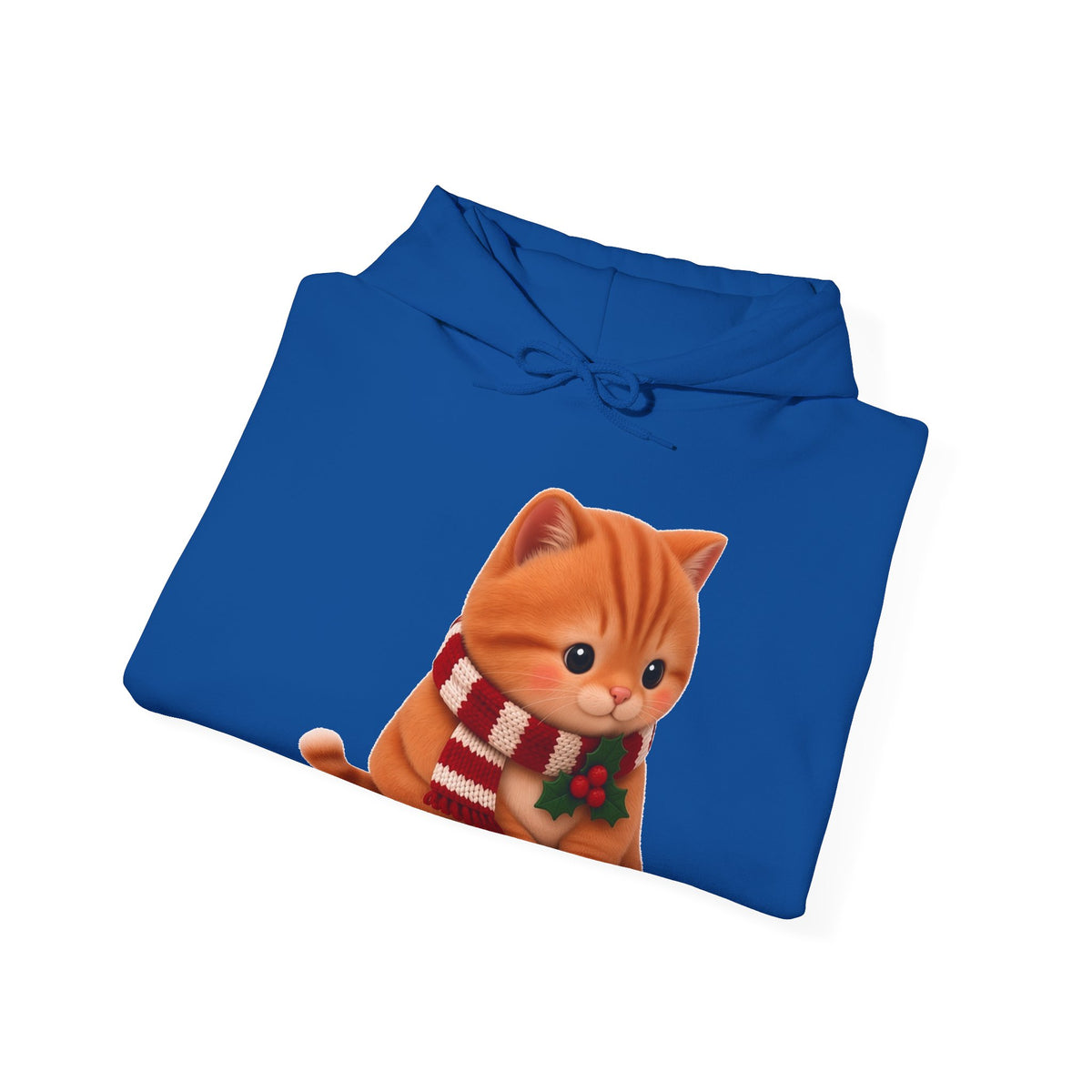 Cute Kawaii Christmas Cat Hoodie