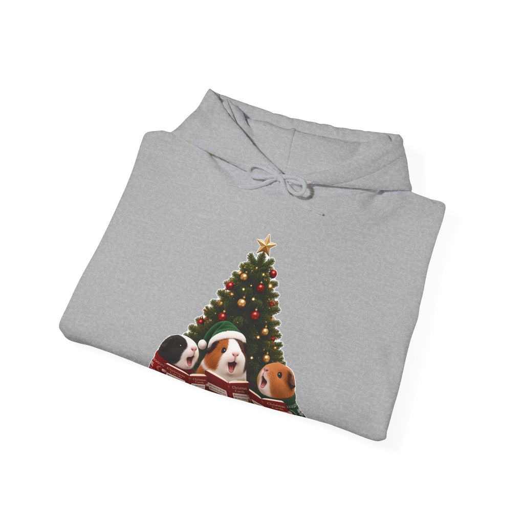 Cute Kawaii Guinea Pig Christmas Carols Hoodie