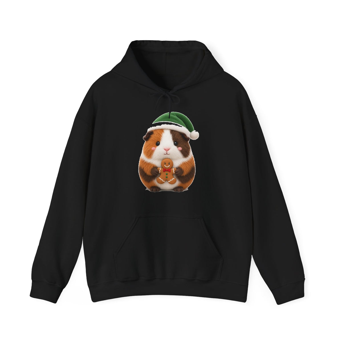 Cute Kawaii Christmas Guinea Pig Hoodie