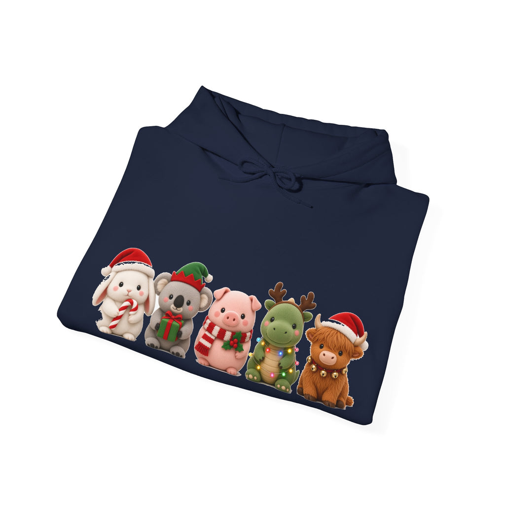 Cute Kawaii Christmas Animals Hoodie
