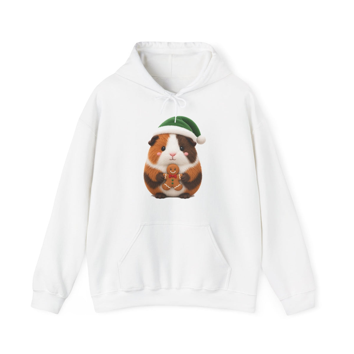 Cute Kawaii Christmas Guinea Pig Hoodie