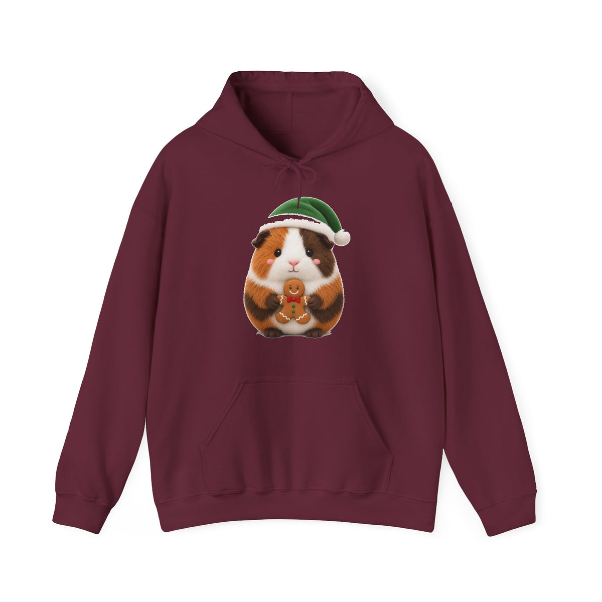 Cute Kawaii Christmas Guinea Pig Hoodie