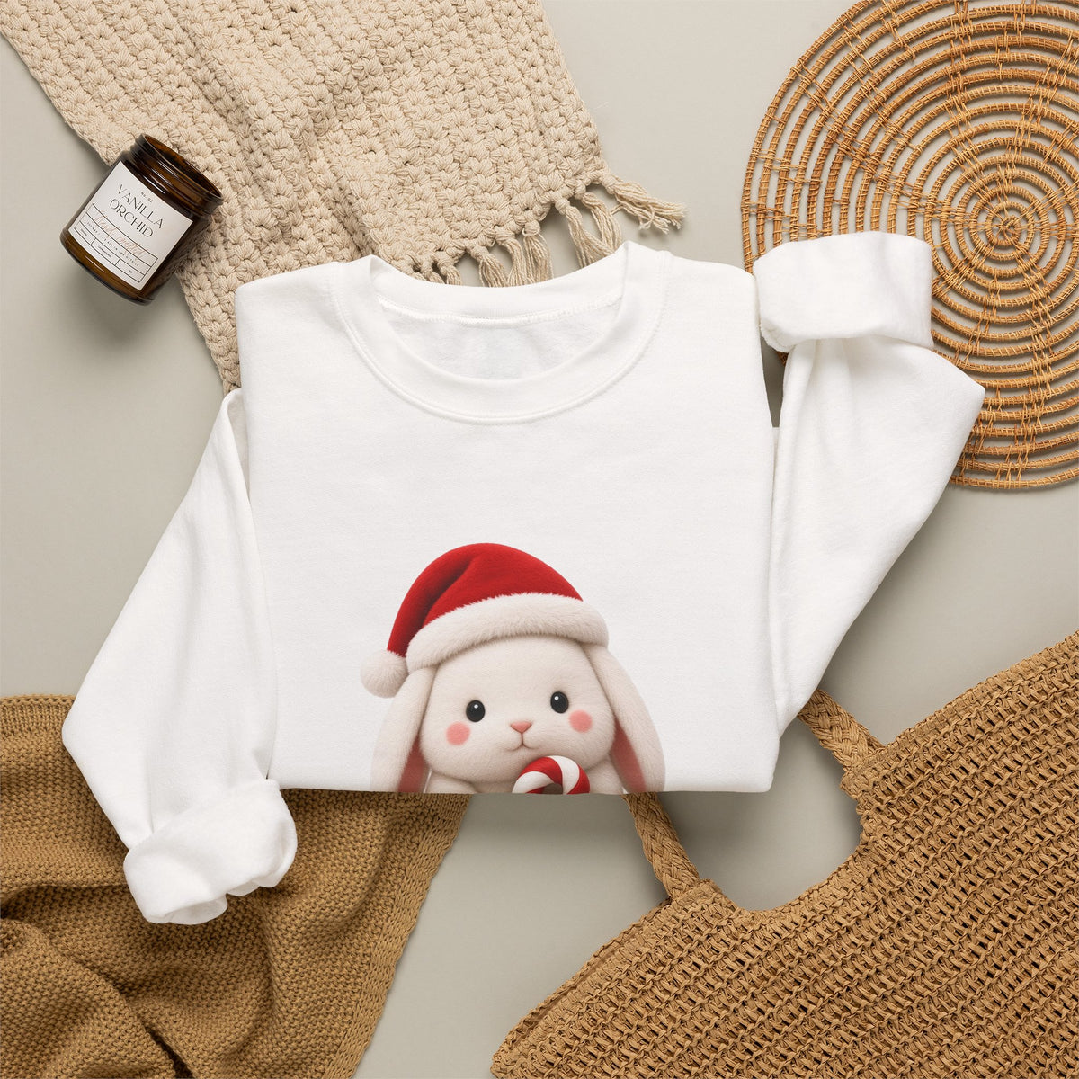 Christmas Bunny Cute Kawaii Jumper