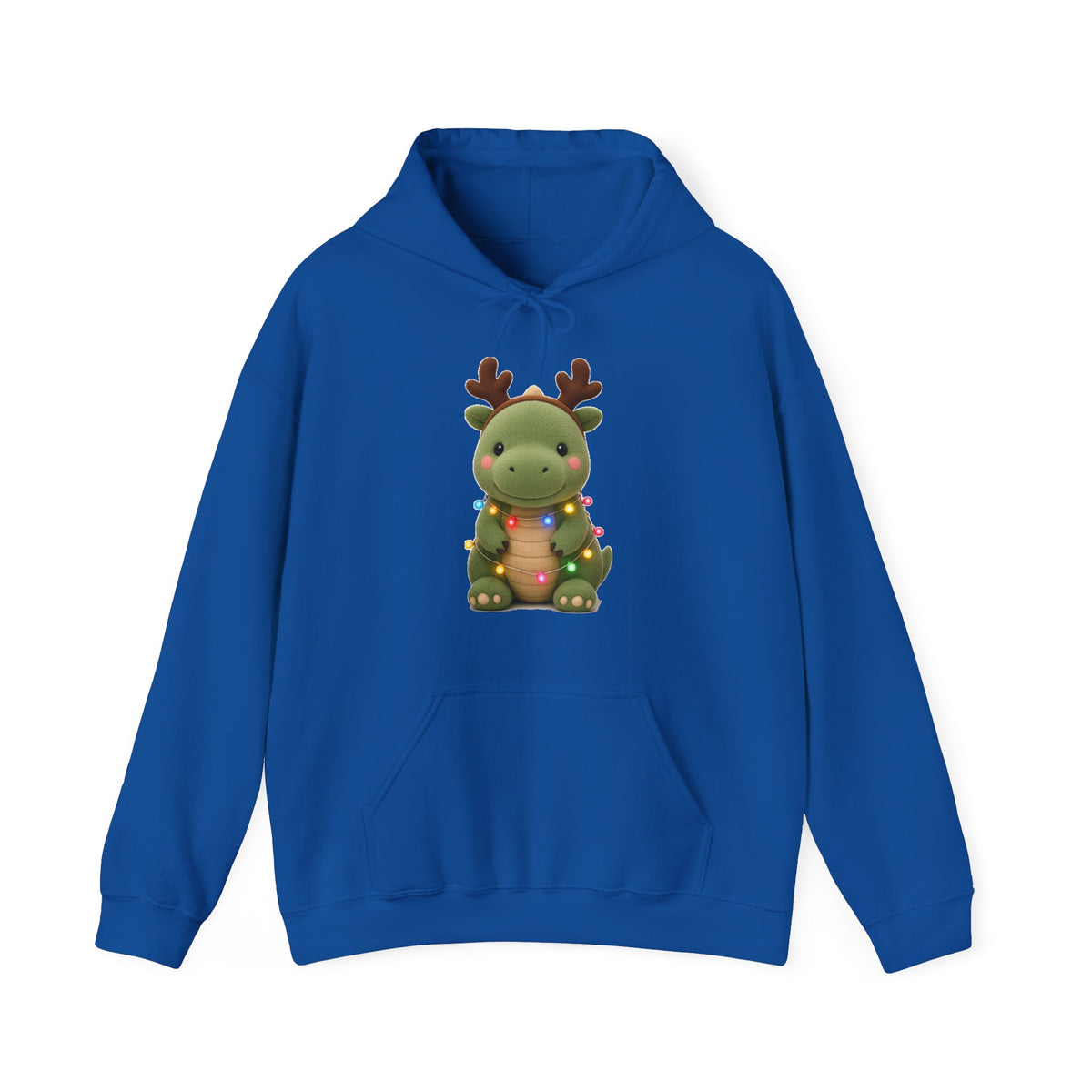 Cute Kawaii Christmas Dino Hoodie