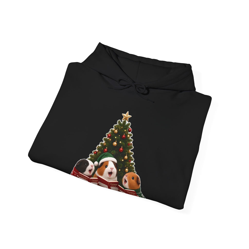 Cute Kawaii Guinea Pig Christmas Carols Hoodie