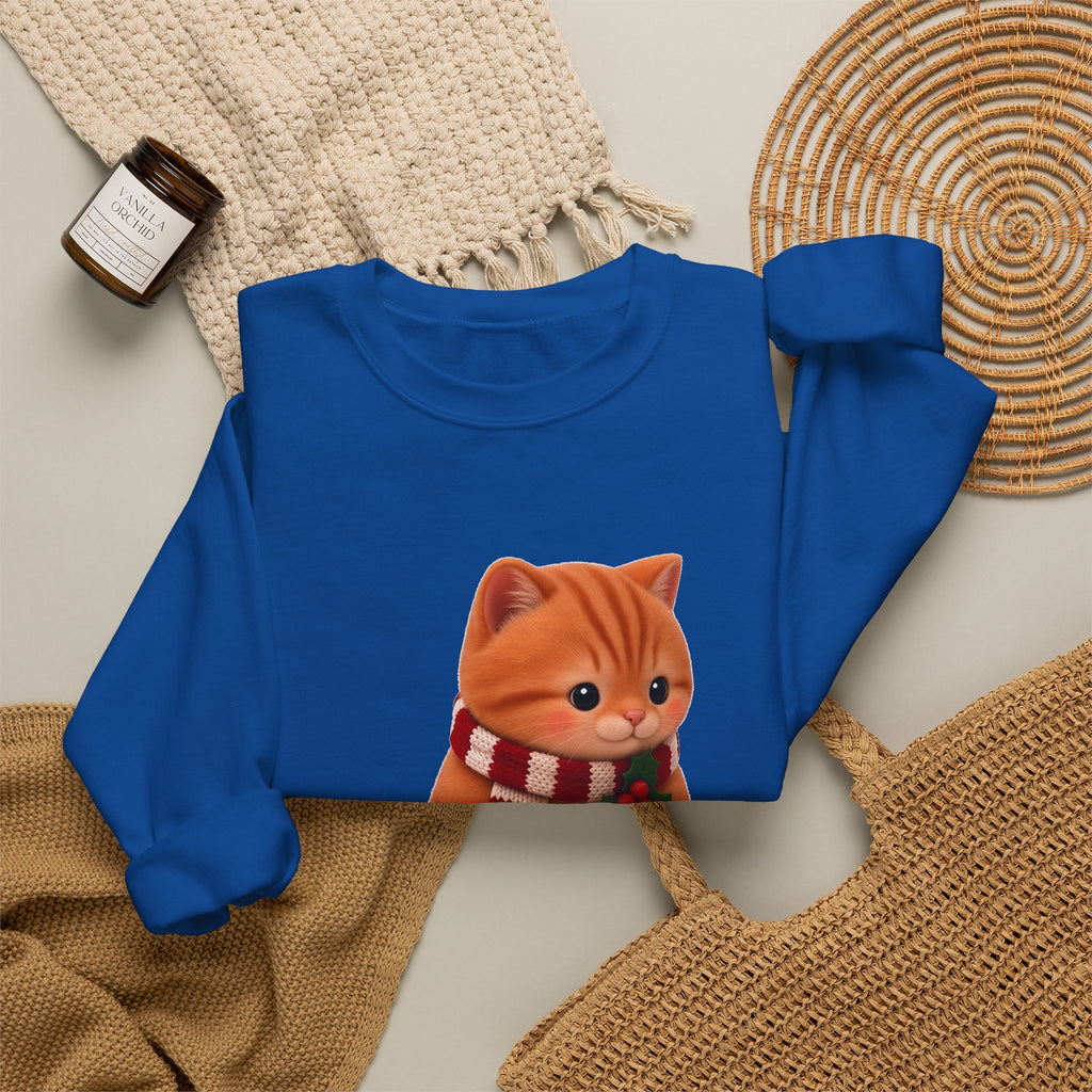 Cute Kawaii Christmas Cat Jumper