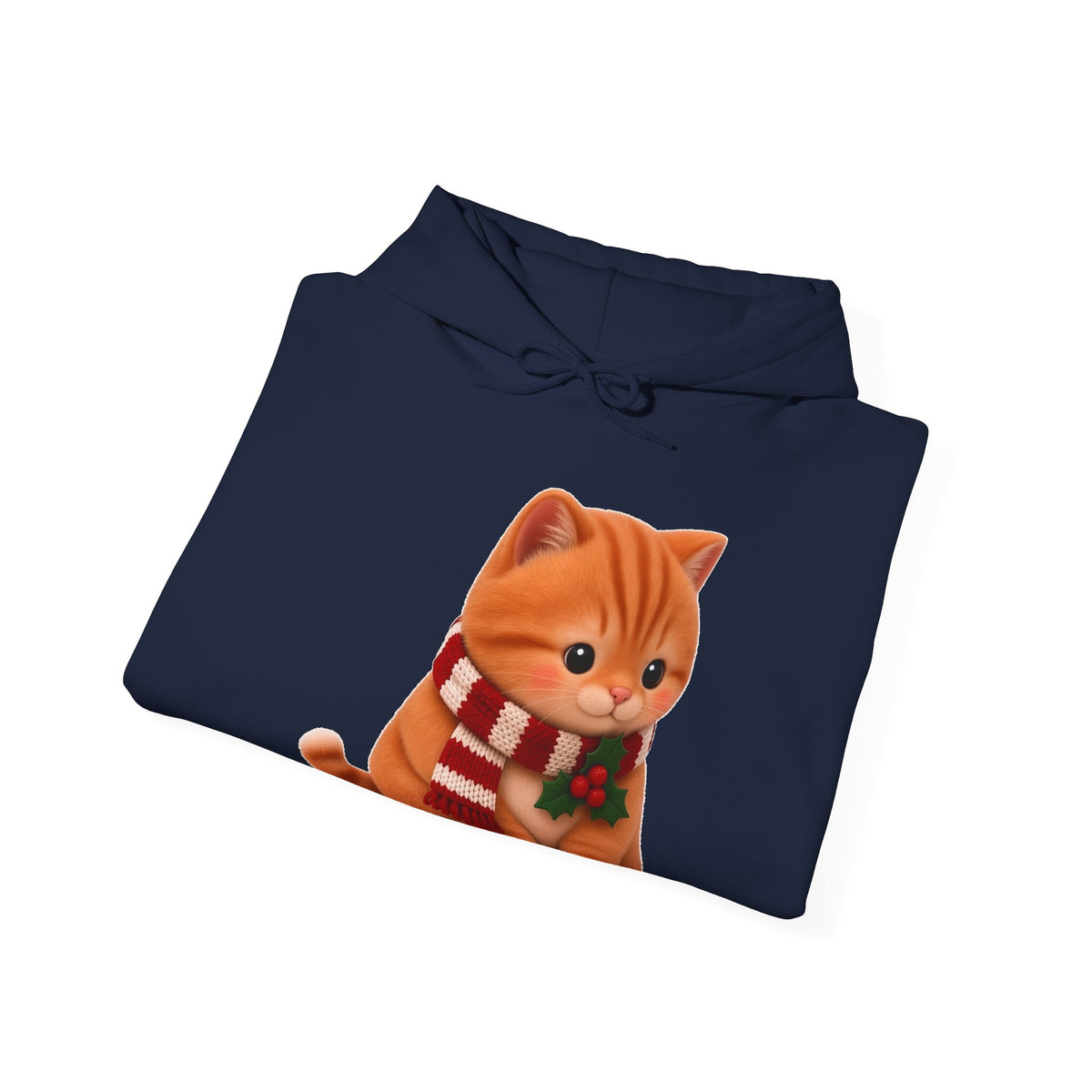 Cute Kawaii Christmas Cat Hoodie