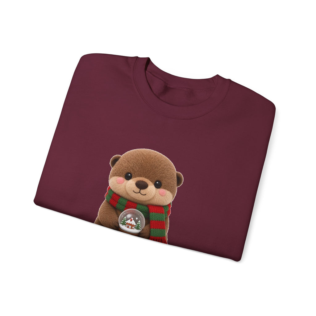 Christmas Otter Cute Kawaii Jumper
