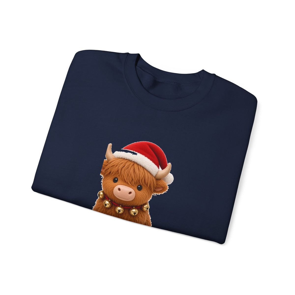 Christmas Highland Cow Cute Kawaii Jumper