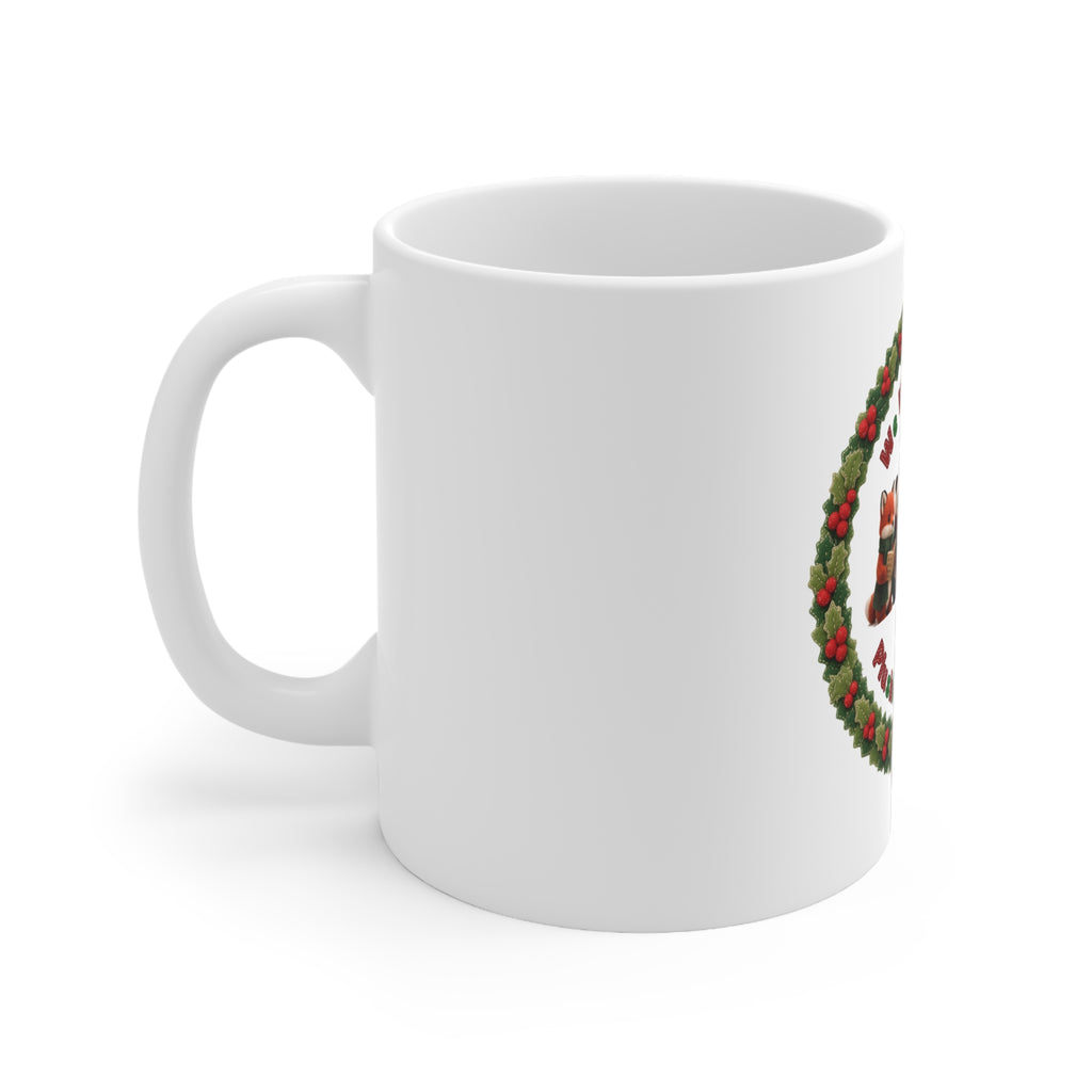 We Wish You a Plushie Christmas Cute Kawaii Mug