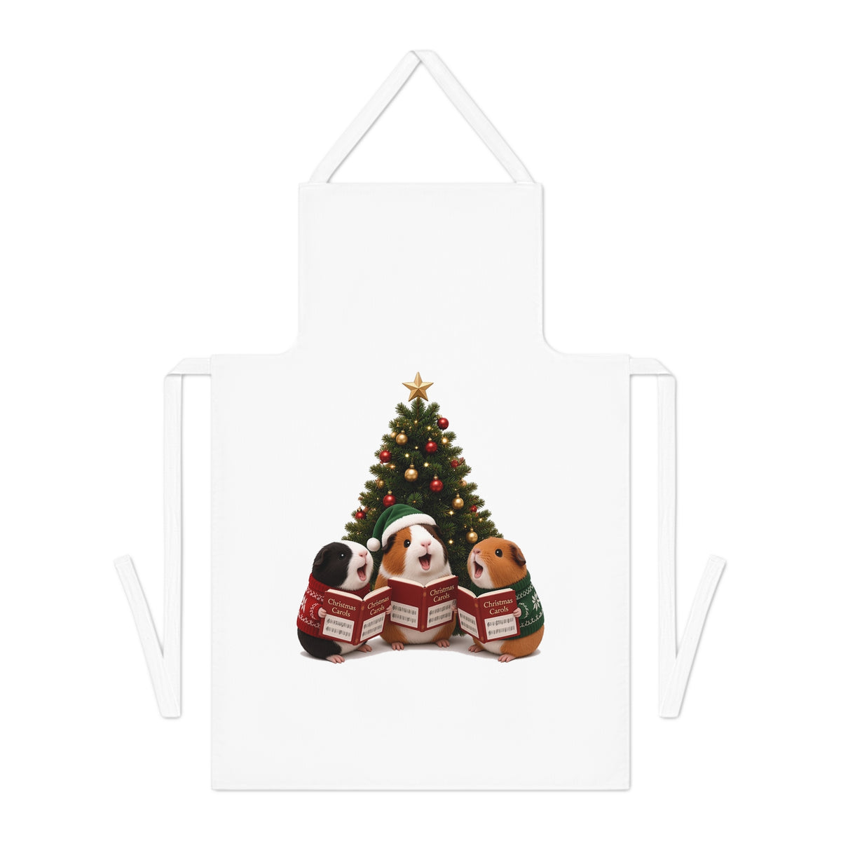 Guinea Pig Carols Cute Kawaii Apron