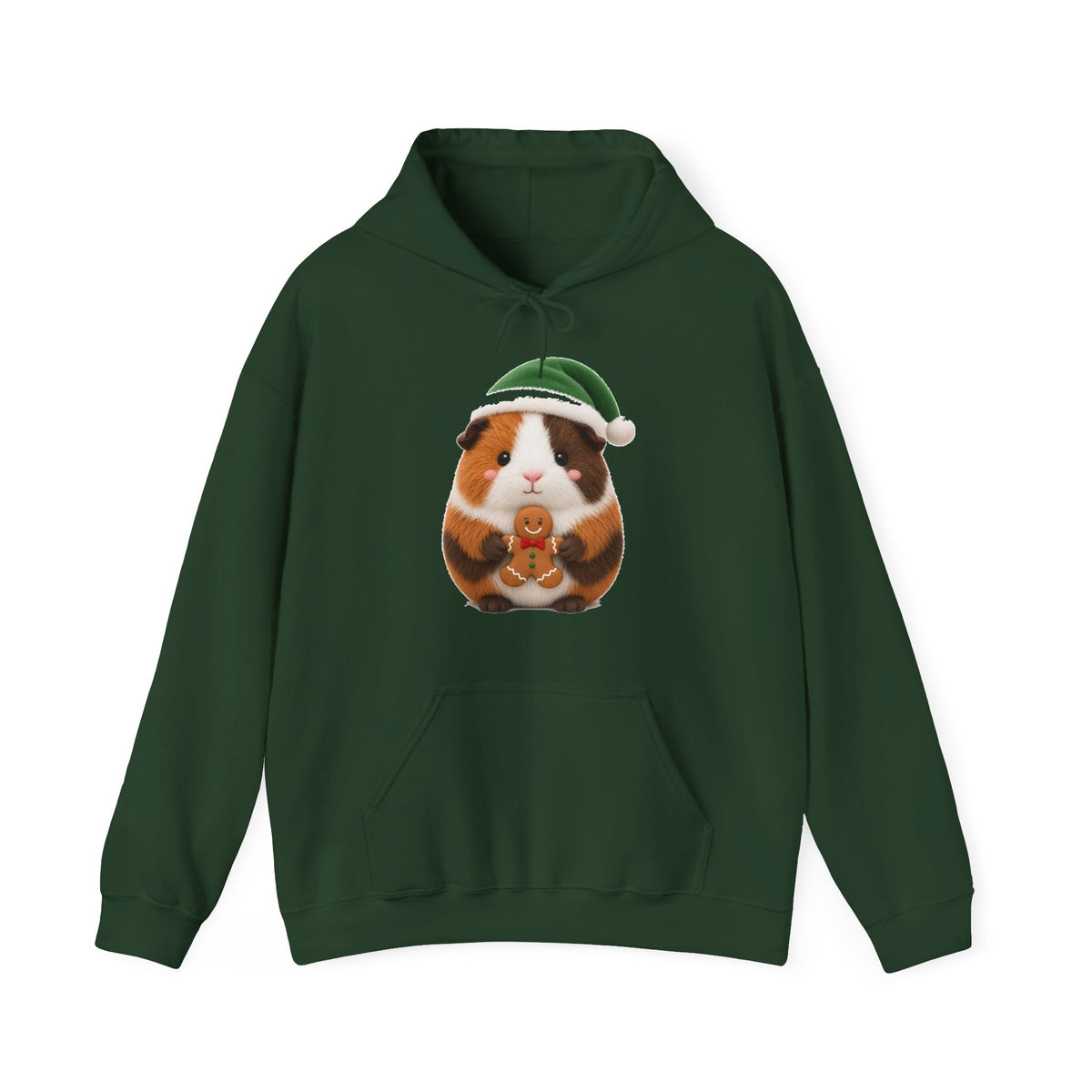 Cute Kawaii Christmas Guinea Pig Hoodie