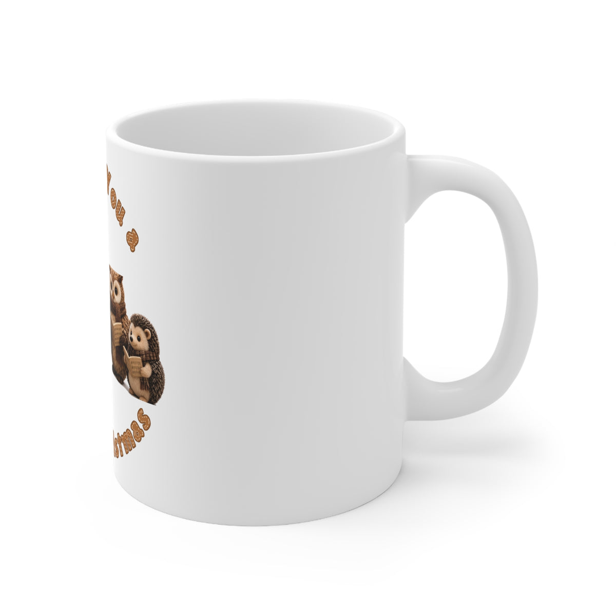 We Wish You a Plushie Christmas Cute Kawaii Mug